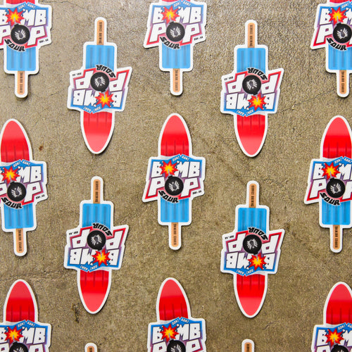 Bomb Pop Sour Sticker